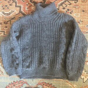 Doen Leighton Sweater dark grey size S